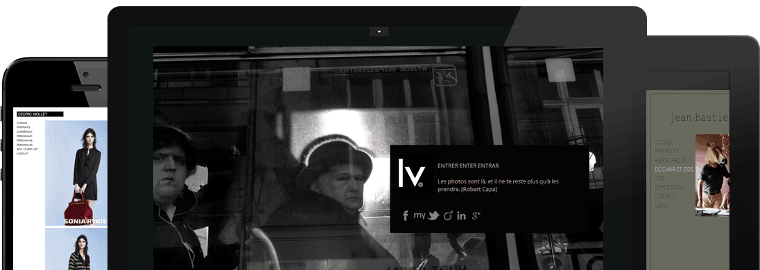 шаблон для фотографов